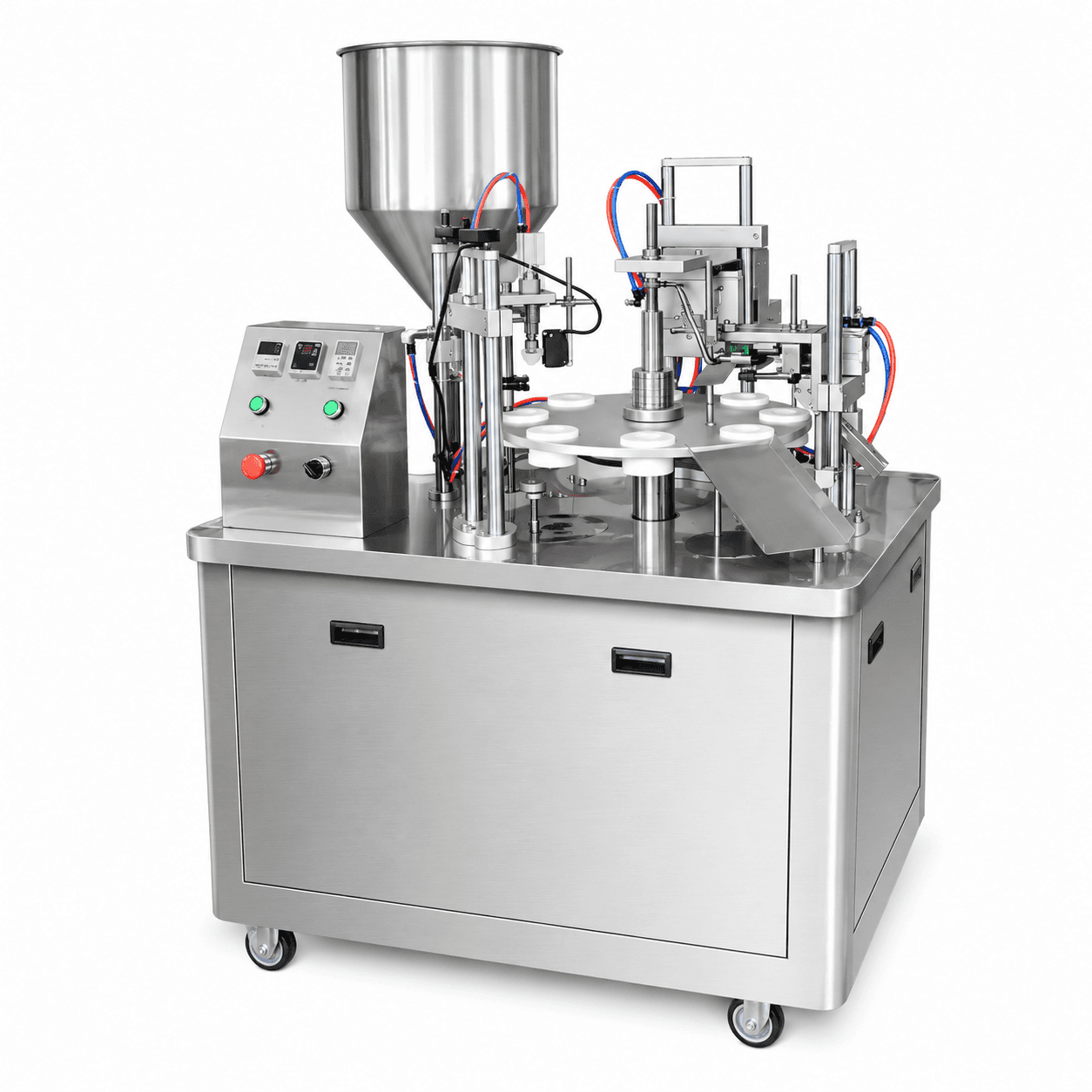 Automatic Tube Filling and Sealing Machine — Equipment view 2
