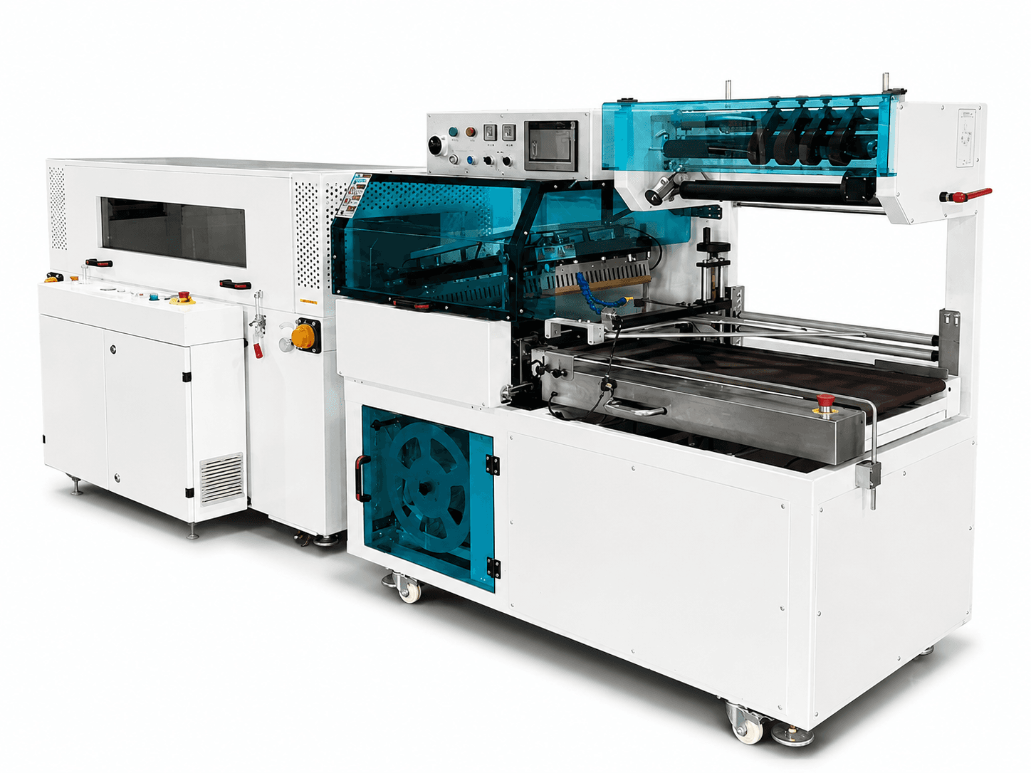 Automatic L-Sealer and Shrink Packaging Line — Equipment view 1