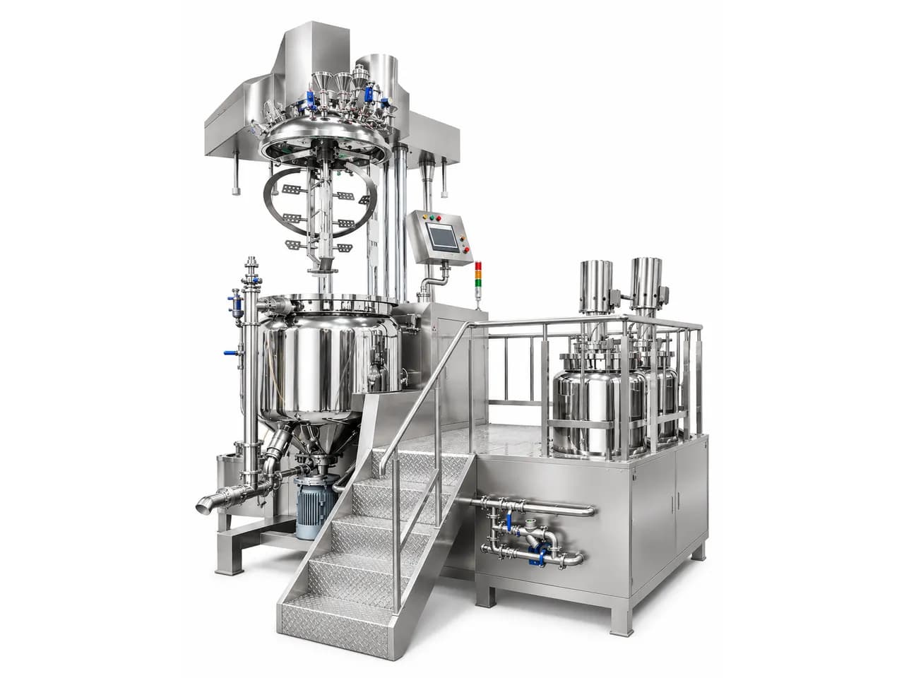 Hydraulic Lift Vacuum Homogenizing Emulsifier