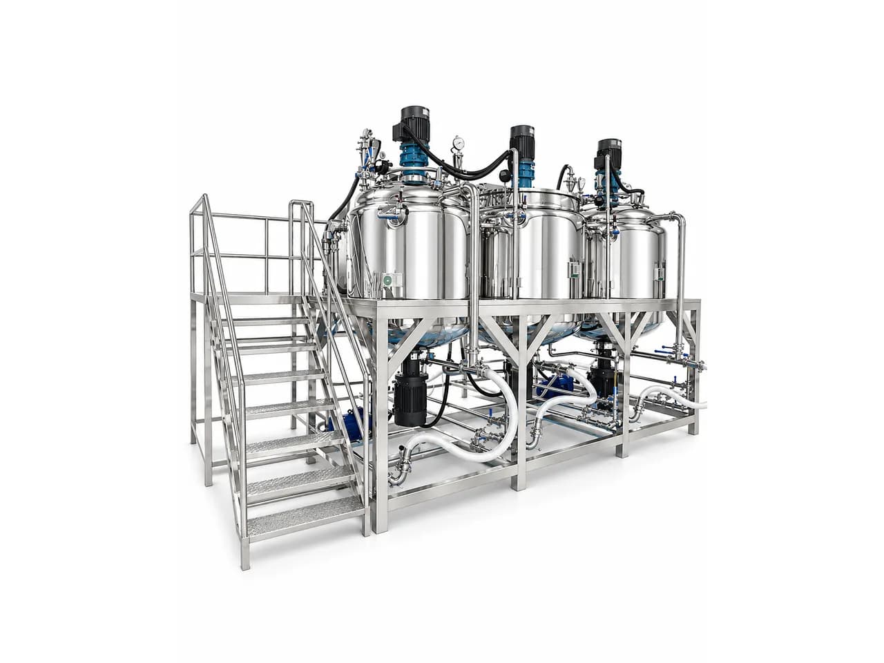 Fixed Vacuum High-shear Homogenizing Emulsifier