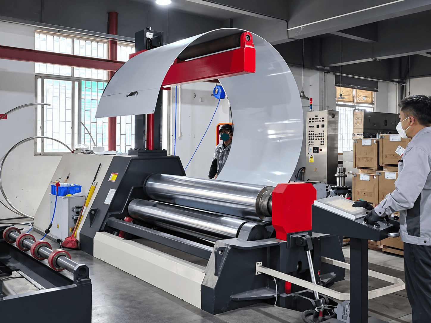 Sheet metal processing