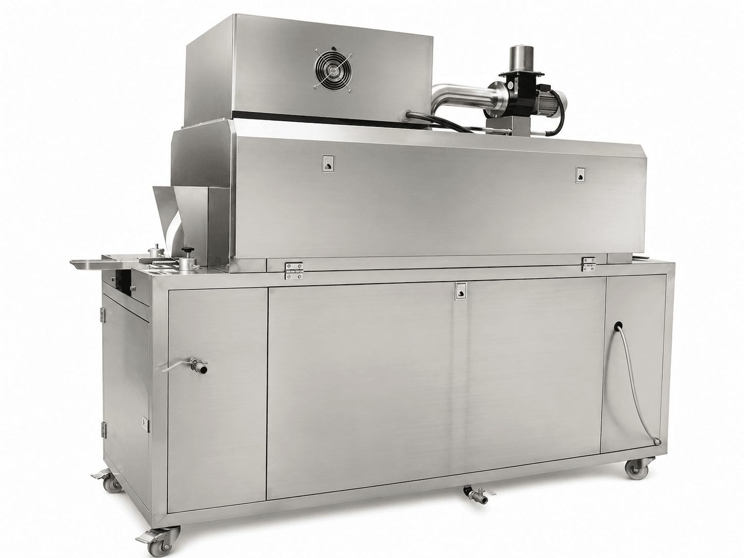 Steam-heated shrink tunnel — Equipment view